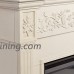 Southern Enterprises Calvert Carved Electric Fireplace in Ivory - B01IB2WE0C